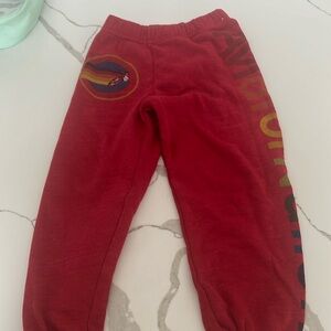 Red Rainbow Aviator Nation Sweatpants